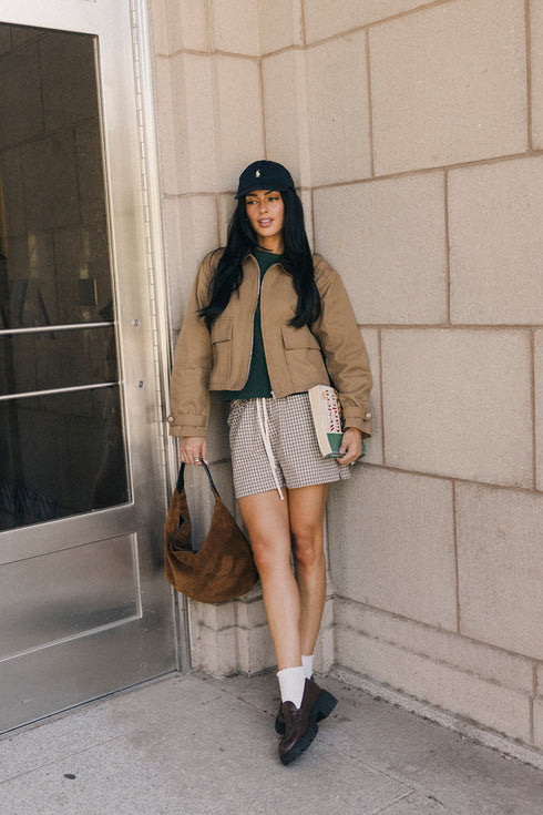 Schoolgirl Sweetheart Short // Mocha